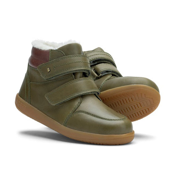 Bobux Timber Arctic Olive Kid+