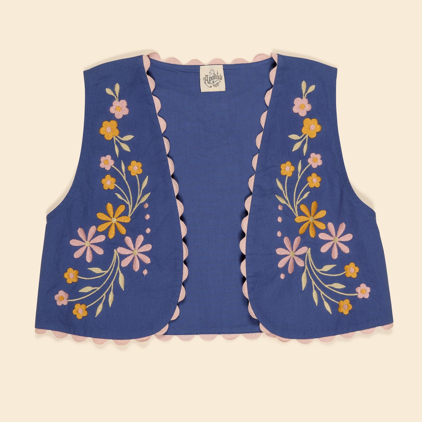 Apolina Bonnie Gilet - Azul