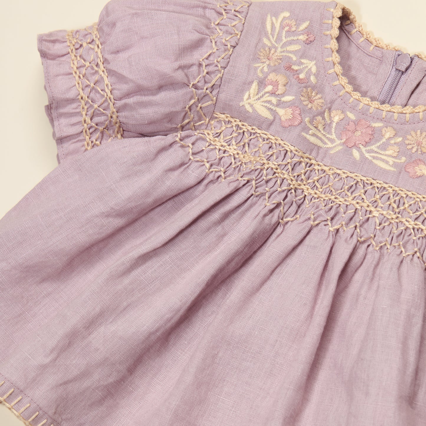 Apolina Baby Dora Blouse - Lilac | SMALL-FOLK