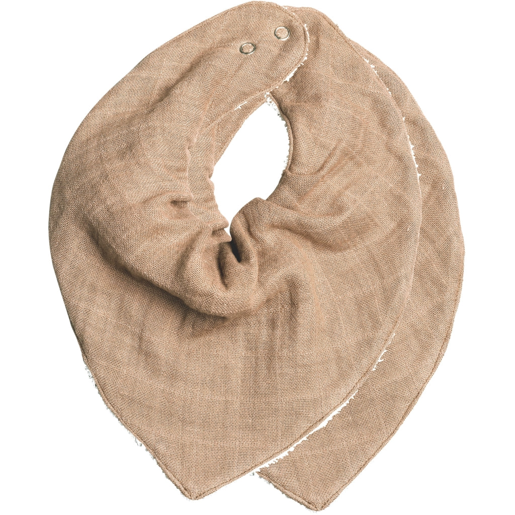 Fabelab DK Bandana Bib | 2 Pack, Dusty Rose
