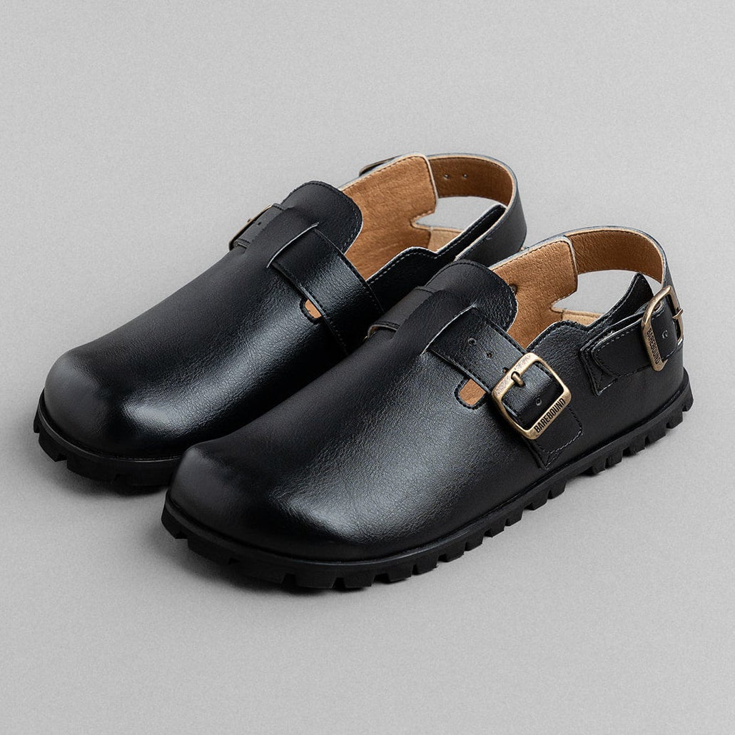 Barebound Adult Ikaros Glaze Barefoot Clog - Black