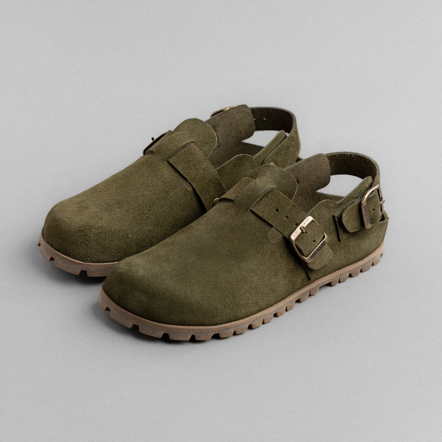 Barebound Adult - Ikaros - Barefoot Clog - Forest Green