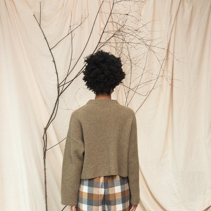 
                  
                    Beaumont Organic Women's Leo Recycled Wool Knitted Jumper | Taupe Marl
                  
                