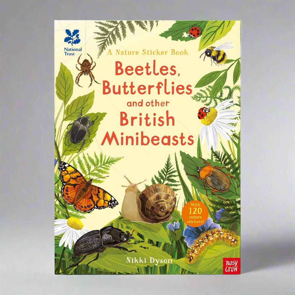 Nosy Crow Beetles, Butterflies and other Minibeasts, Nature Sticker Book