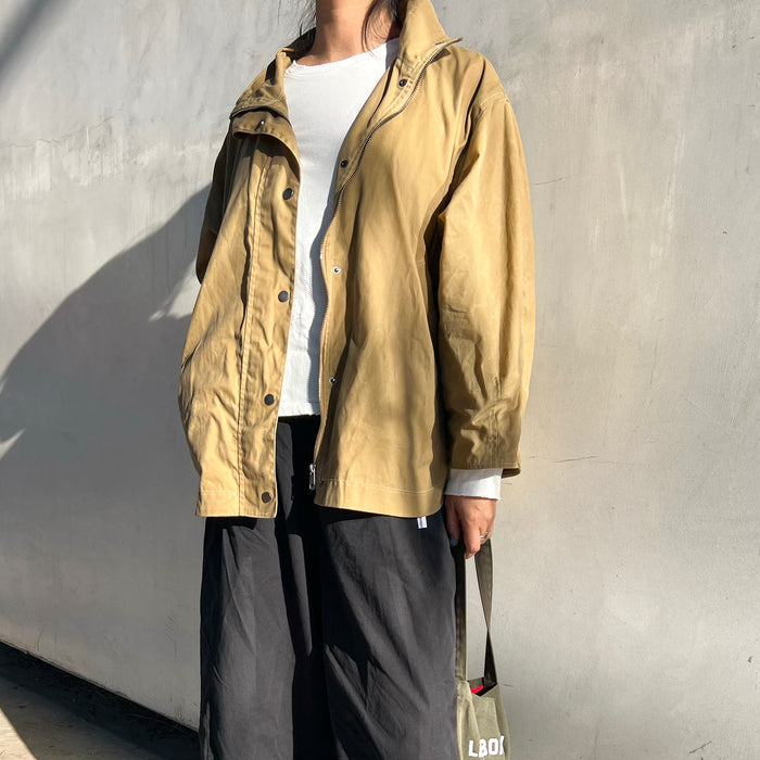 Le Bon Shoppe Women's Blair Waxed Cotton Jacket - Khaki