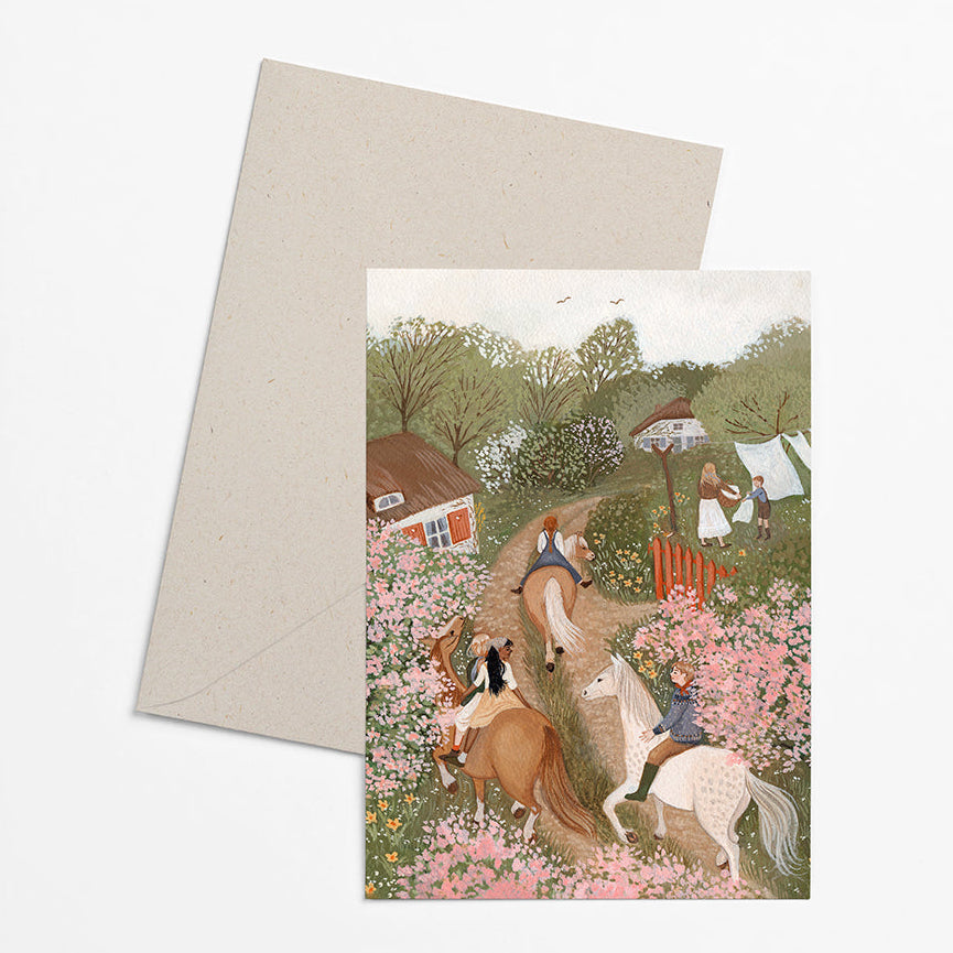 Robin Pieterse Bloom Greeting Card