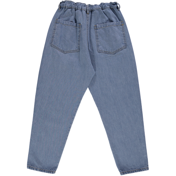 Poudre Organic Women's Carotte Trousers - Denim Blue