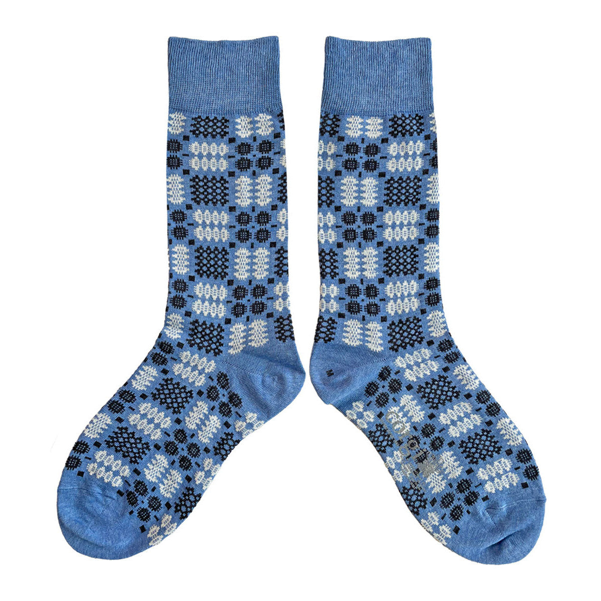 Mabli Adult Carthen Socks - Chambray