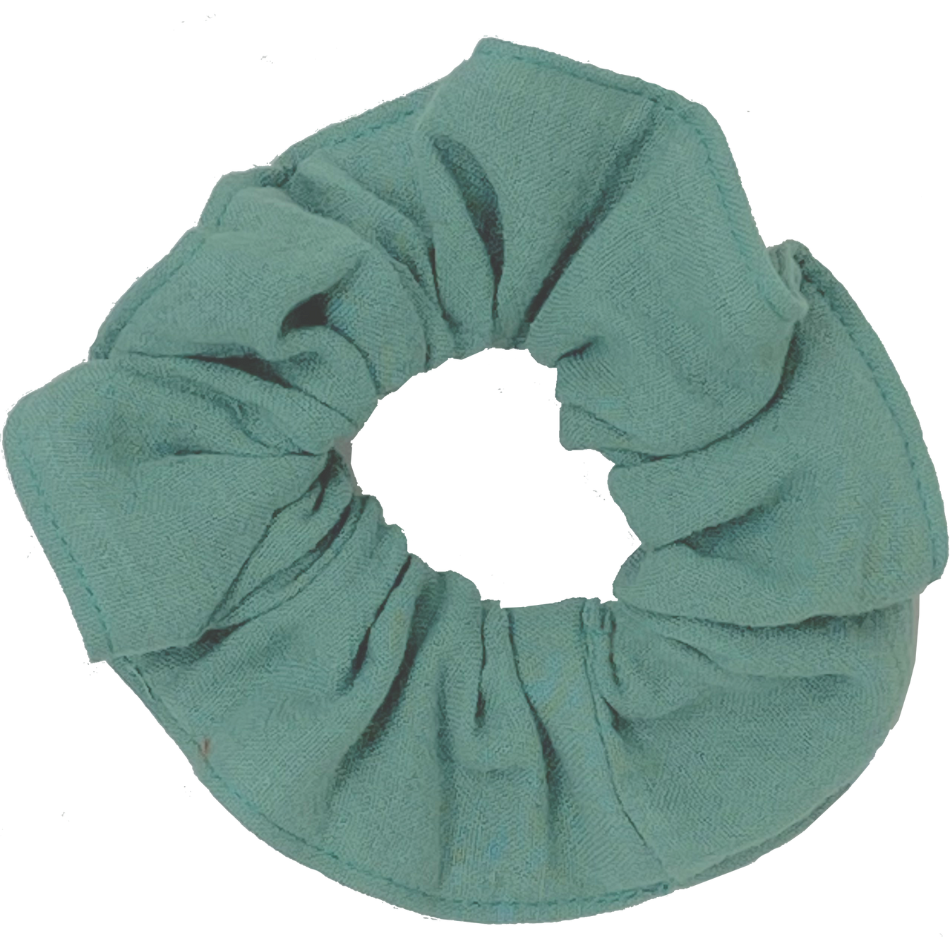 Poudre Organic Cotton Scrunchie - Deep Grass Green