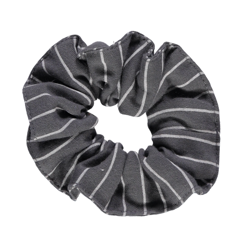 Poudre Organic Scrunchie - Iron Gate Stripes