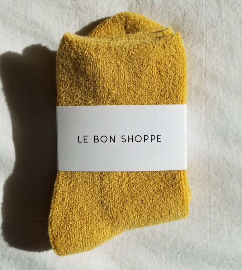 
                  
                    Le Bon Shoppe Women's Cloud Socks - Honey
                  
                