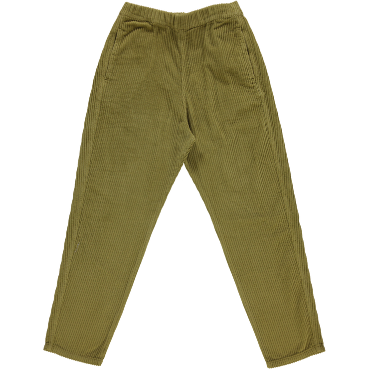 Poudre Organic Women's Coquelicot Corduroy Trousers - Green Moss