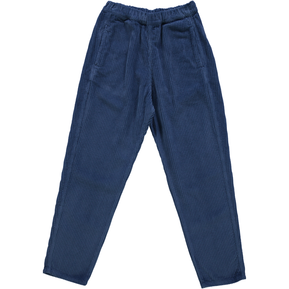 Poudre Organic Women's Coquelicot Corduroy Trousers - Dark Denim
