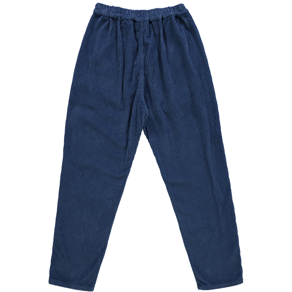 Poudre Organic Women's Coquelicot Corduroy Trousers - Dark Denim