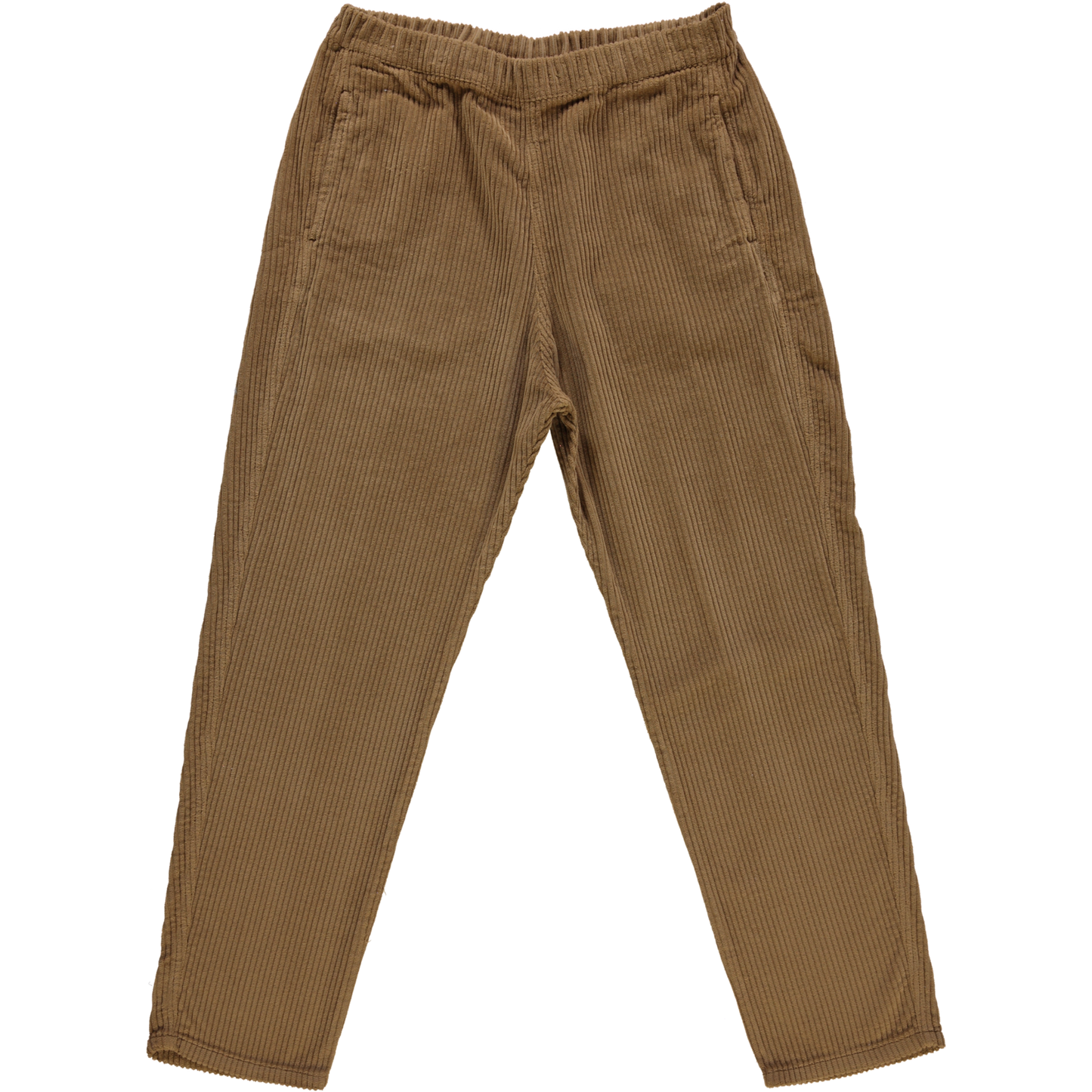 Poudre Organic Women's Coquelicot Corduroy Trousers - Dull Gold
