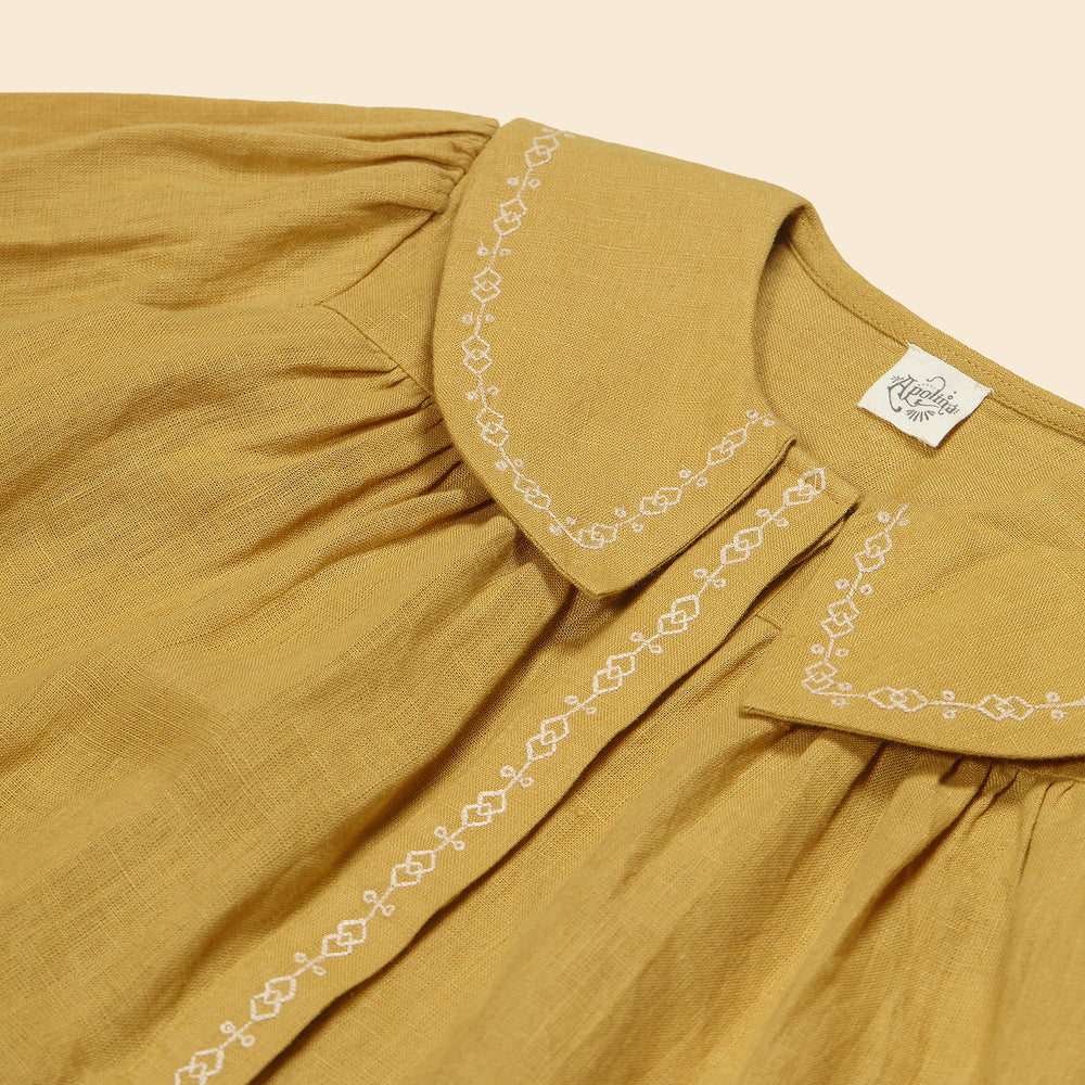 Apolina Carlotta Shirt - Goldenrod