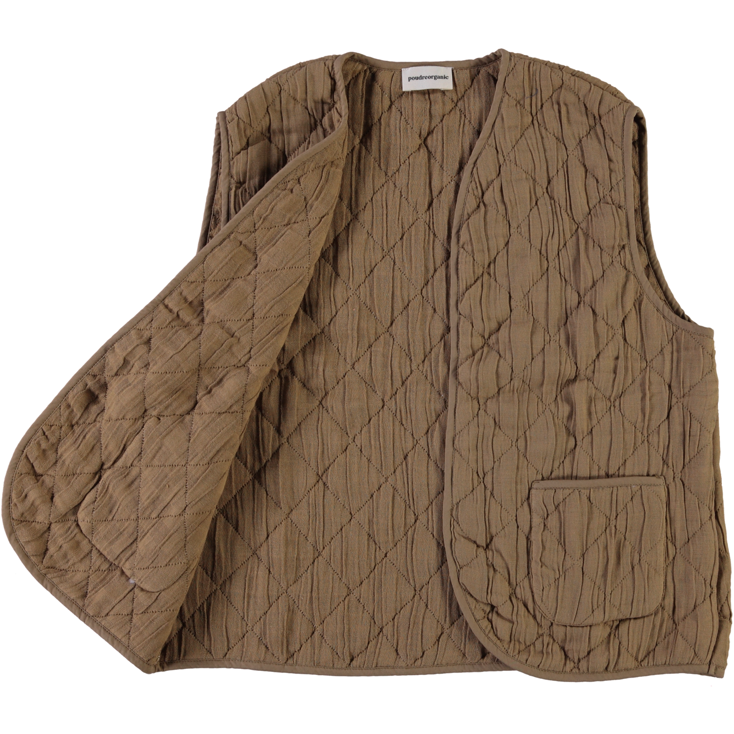 Poudre Organic Women's Cercis Vest - Dull Gold