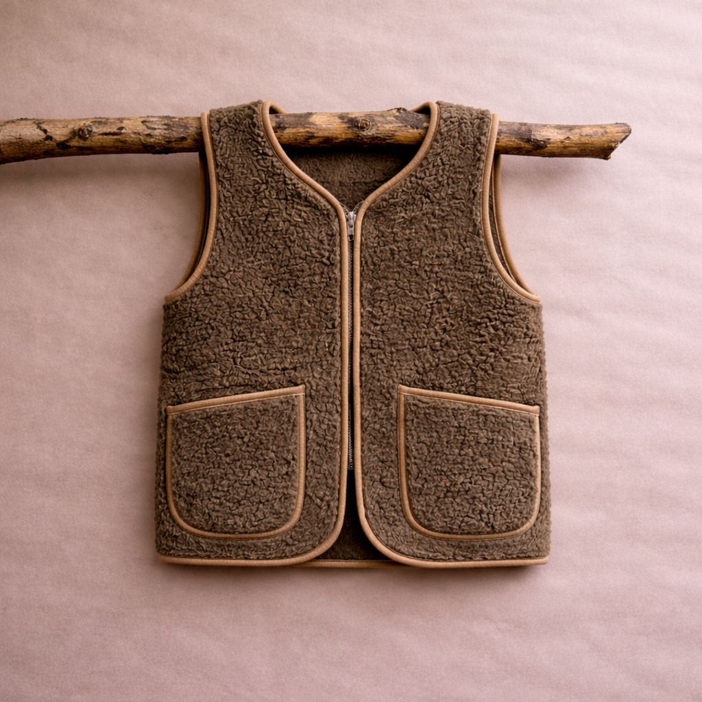 Coldbreaker Kids Pepitko Vest - Bark