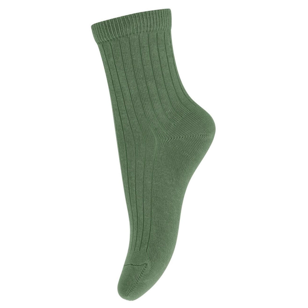 MP Denmark Cotton Rib Socks - Myrtle