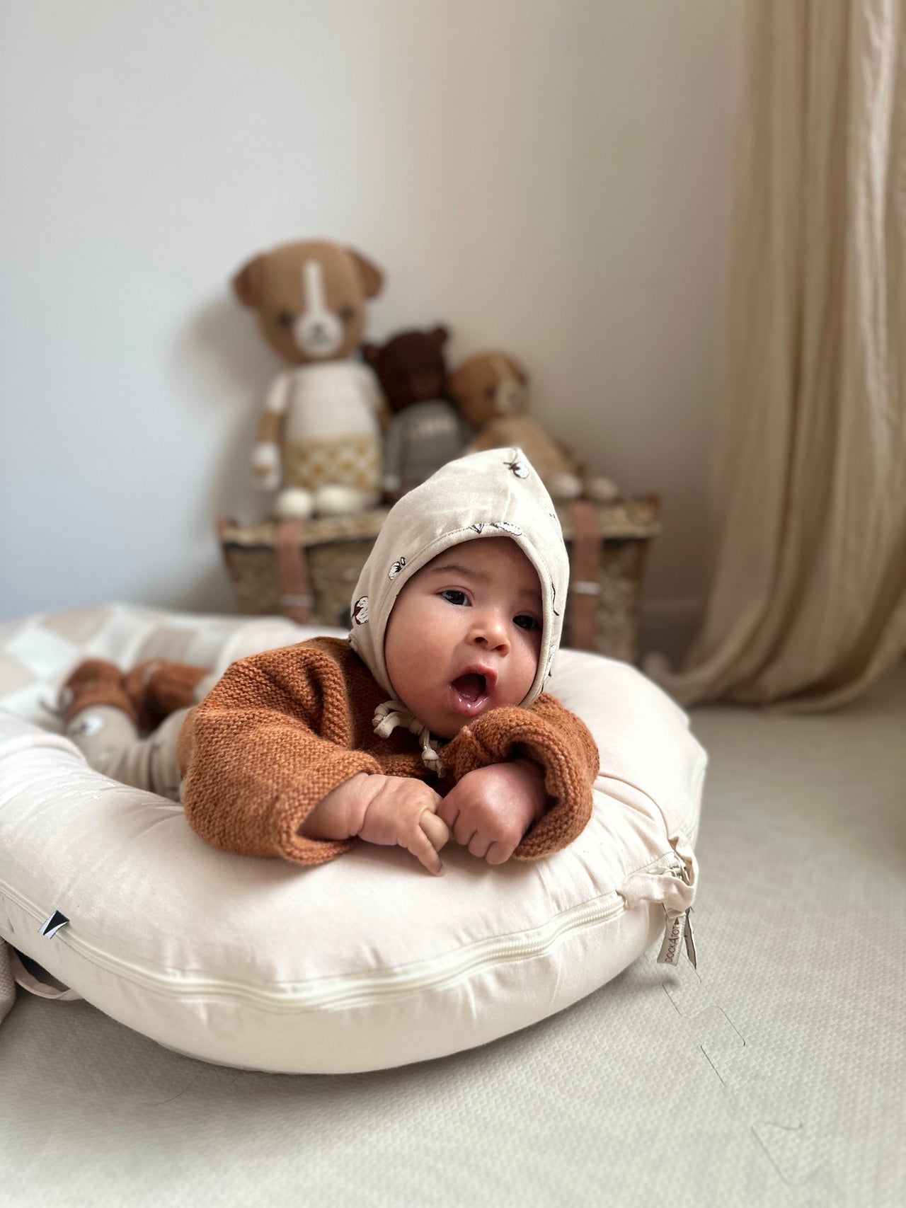 Organic Zoo Cottonfield Pixie Bonnet
