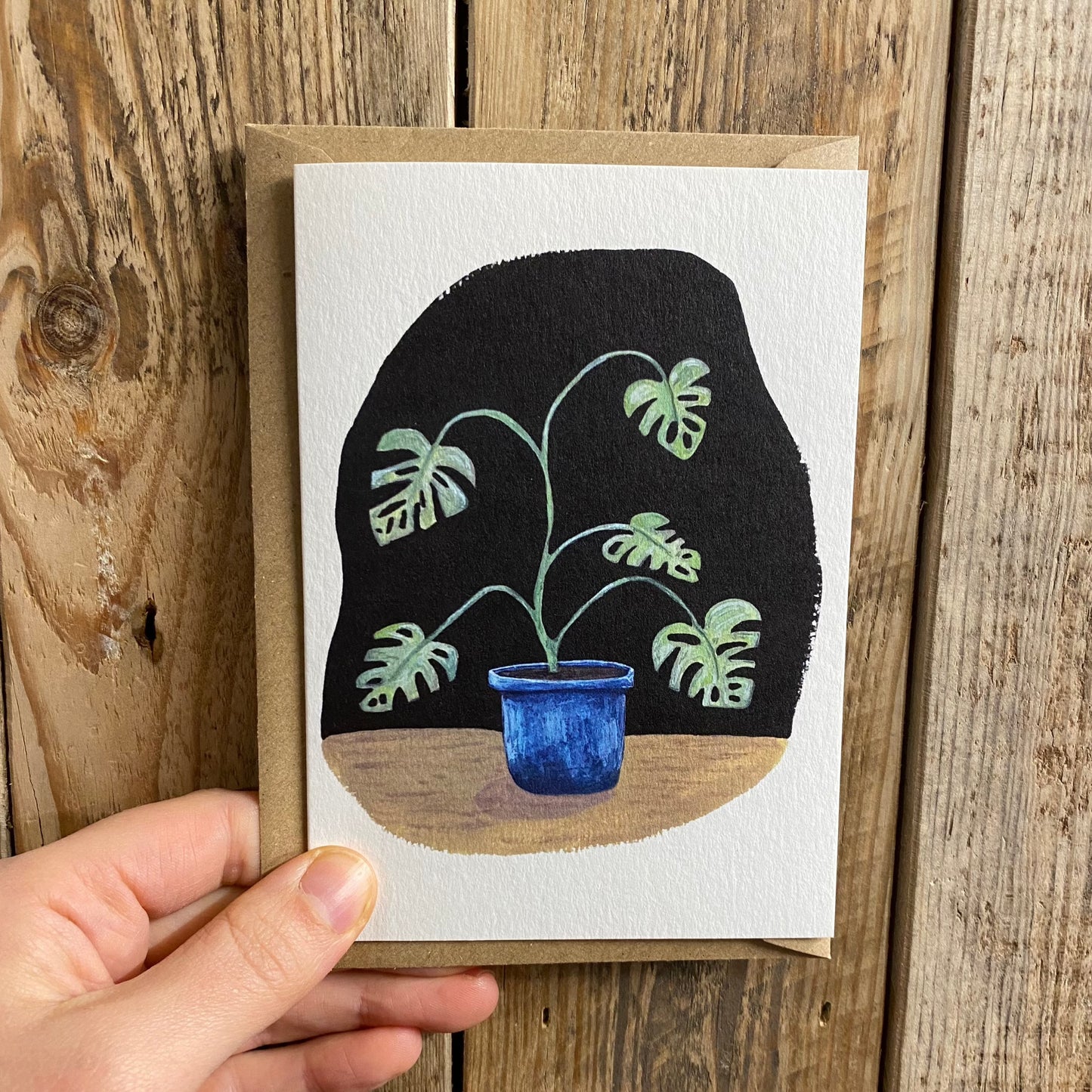 Lydia Mae Design Monstera Card