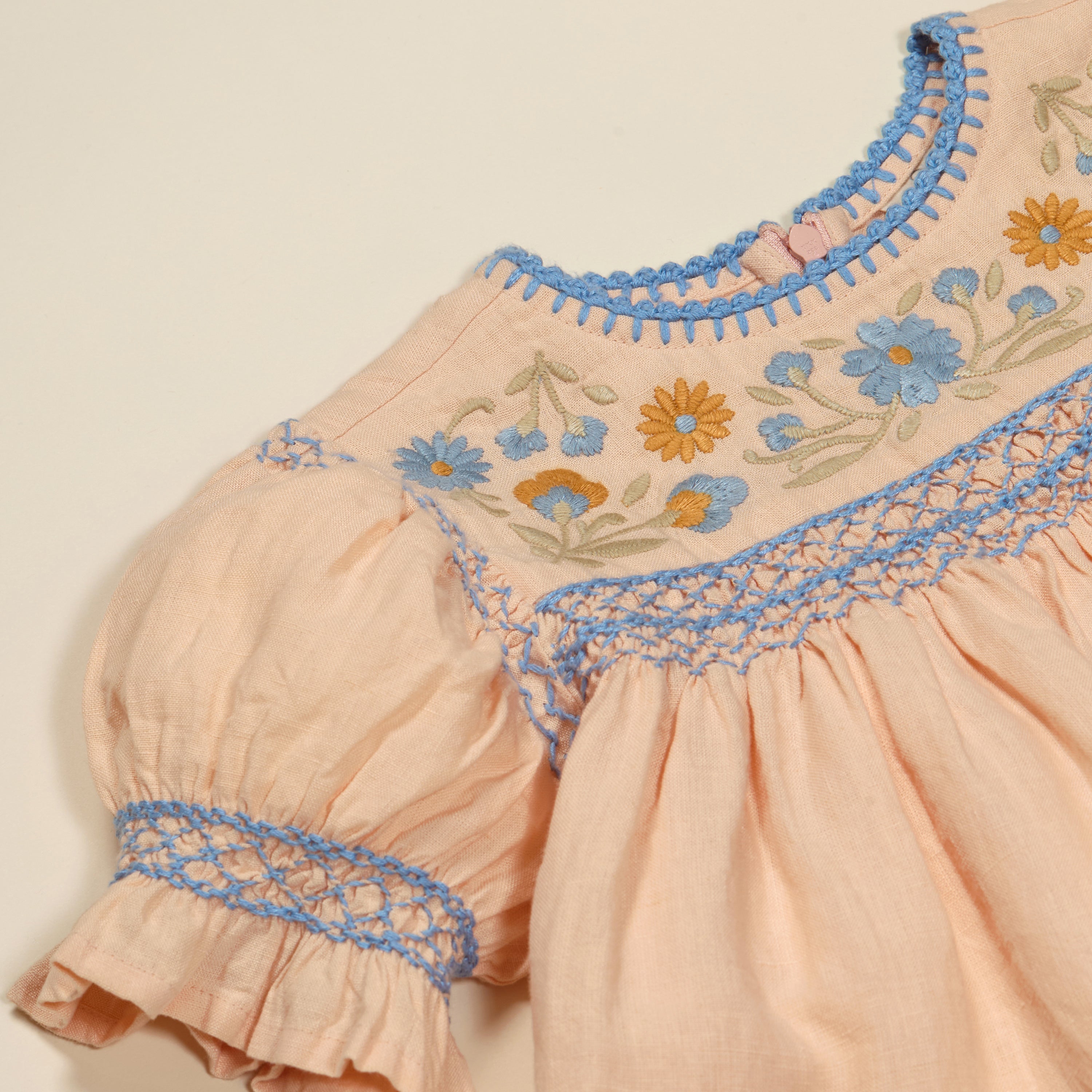 Apolina Dora Dress - Satin Pink | SMALL-FOLK