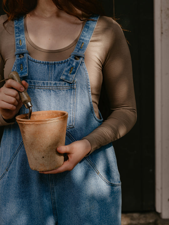 
                      
                        The Simple Folk Women's The Oversized Denim Dungaree
                      
                    