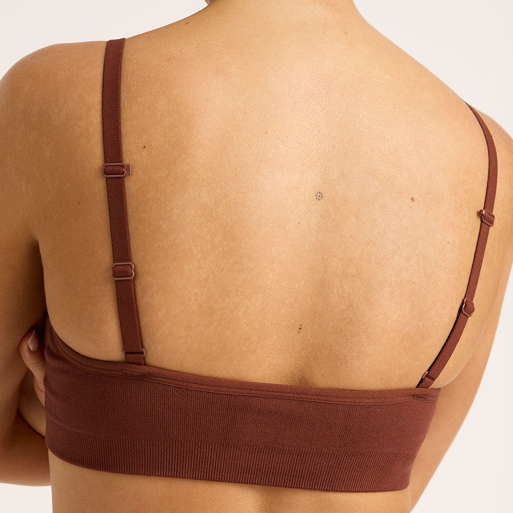 
                      
                        Women's Wireless T-Shirt Bra - Rust
                      
                    