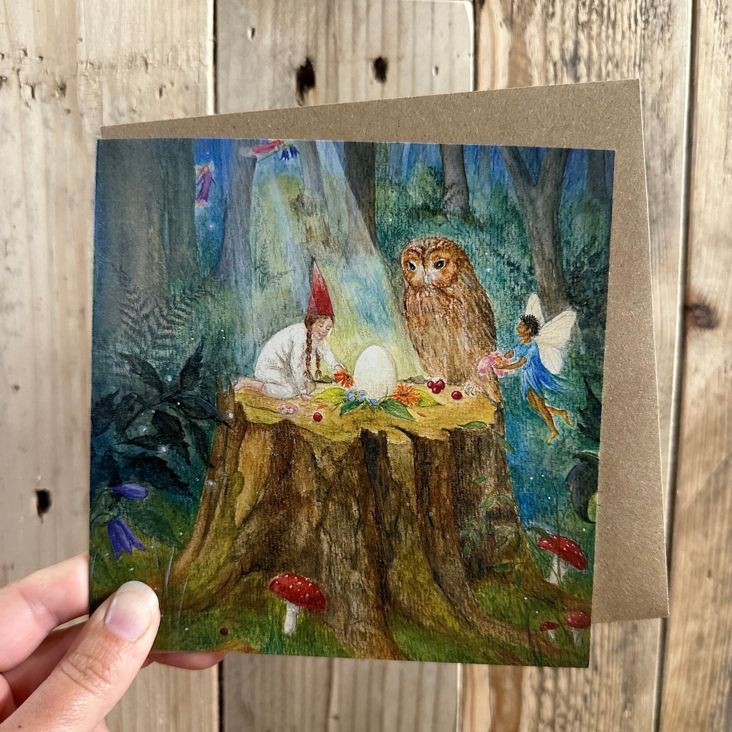 Mhairi Hellbrandt Midsummer Night Greeting Card