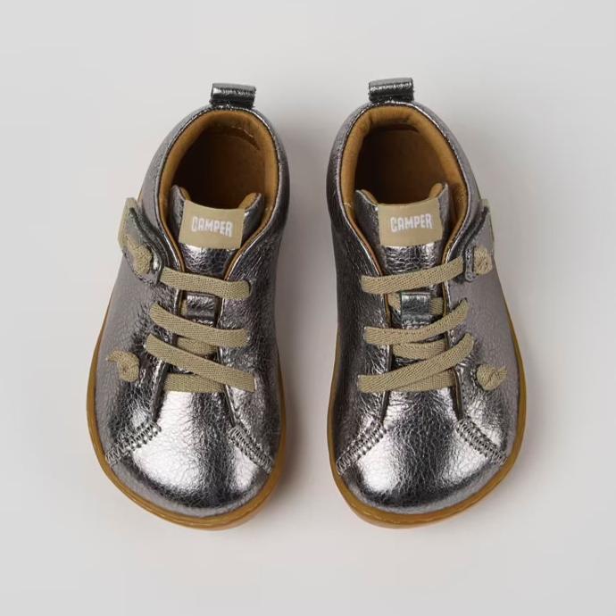 Camper Peu Ankle Boots - Metallic