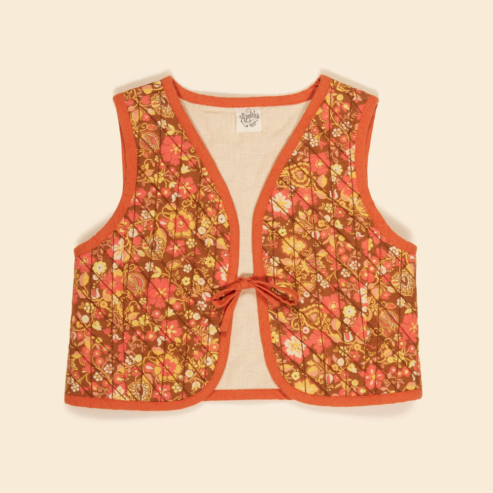 Apolina Elma Gilet - Autumn Harvest Floral