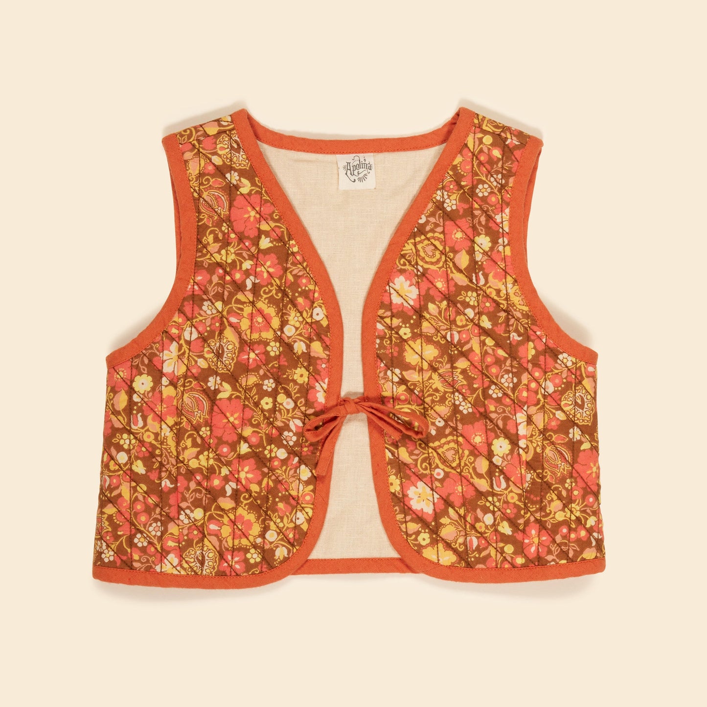 Apolina Elma Gilet - Autumn Harvest Floral