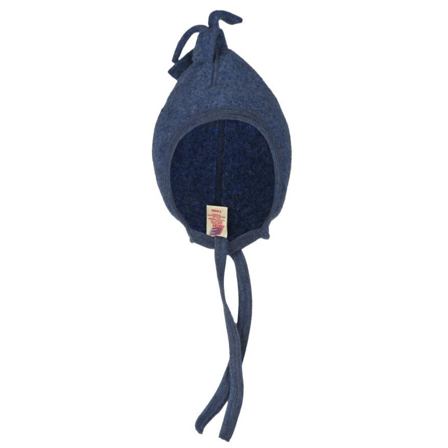 Engel Natur Soft Merino Wool Fleece Hat - Blue