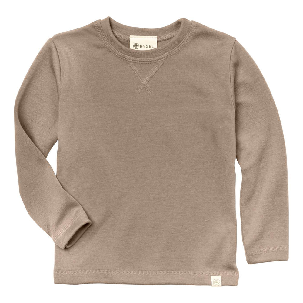 Engel Natur Wool/Silk Sweatshirt - Sand