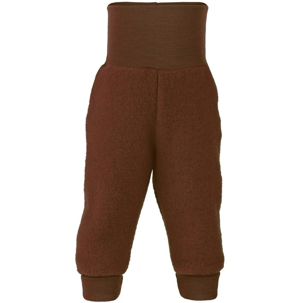 Engel Natur Organic Merino Fleece Trousers - Cinnamon