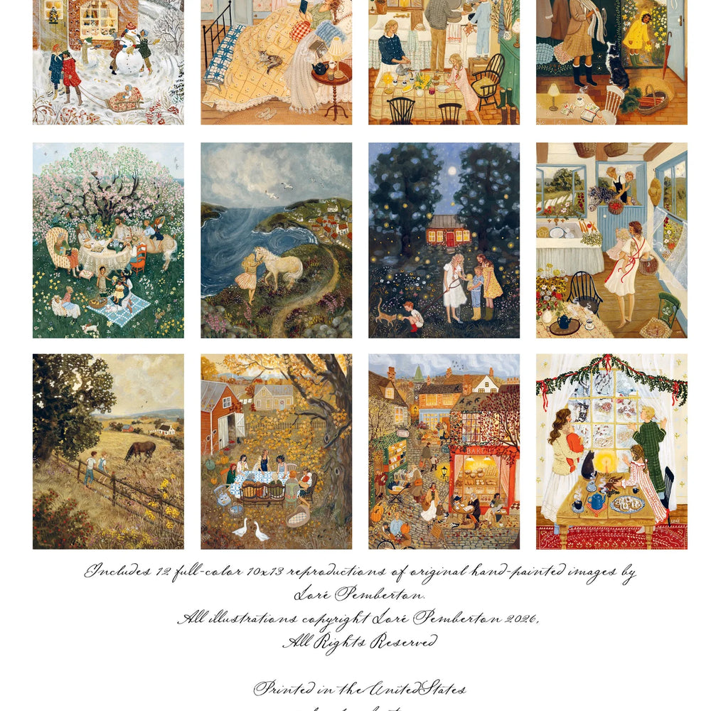 
                  
                    Loré Pemberton Year of Joy 2026 Calendar
                  
                