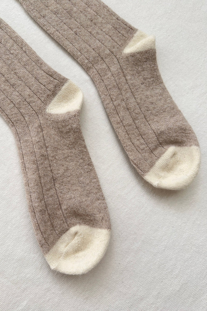 
                      
                        Le Bon Shoppe Women's Classic Cashmere Socks - Fawn
                      
                    