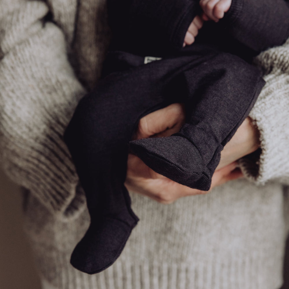 
                  
                    Finch & Fable Wool Fleece Footed Pants - Storm
                  
                