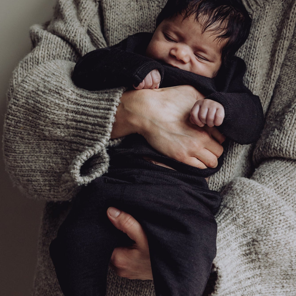 
                  
                    Finch & Fable Wool Fleece Footed Pants - Storm
                  
                