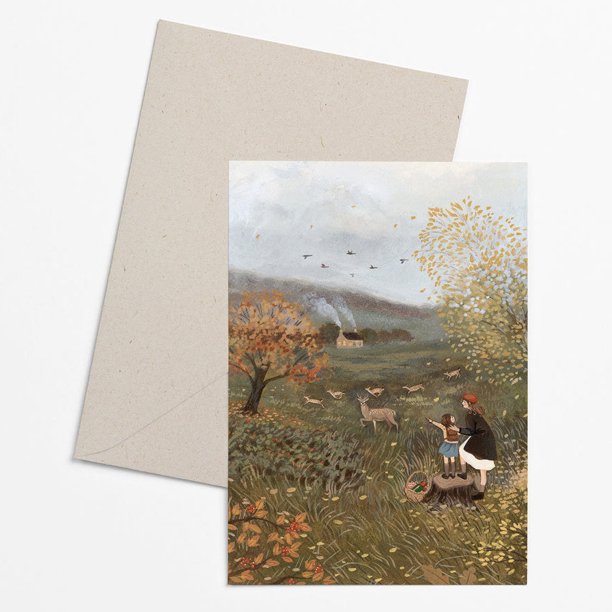 Robin Pieterse Fallow Greeting Card