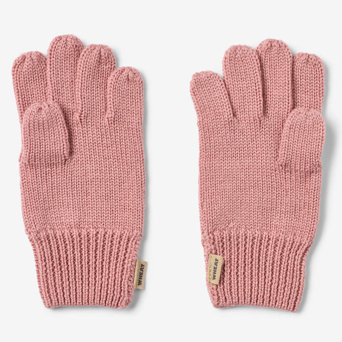 Wheat Clothing Bobbe Merino Wool Gloves - Rose