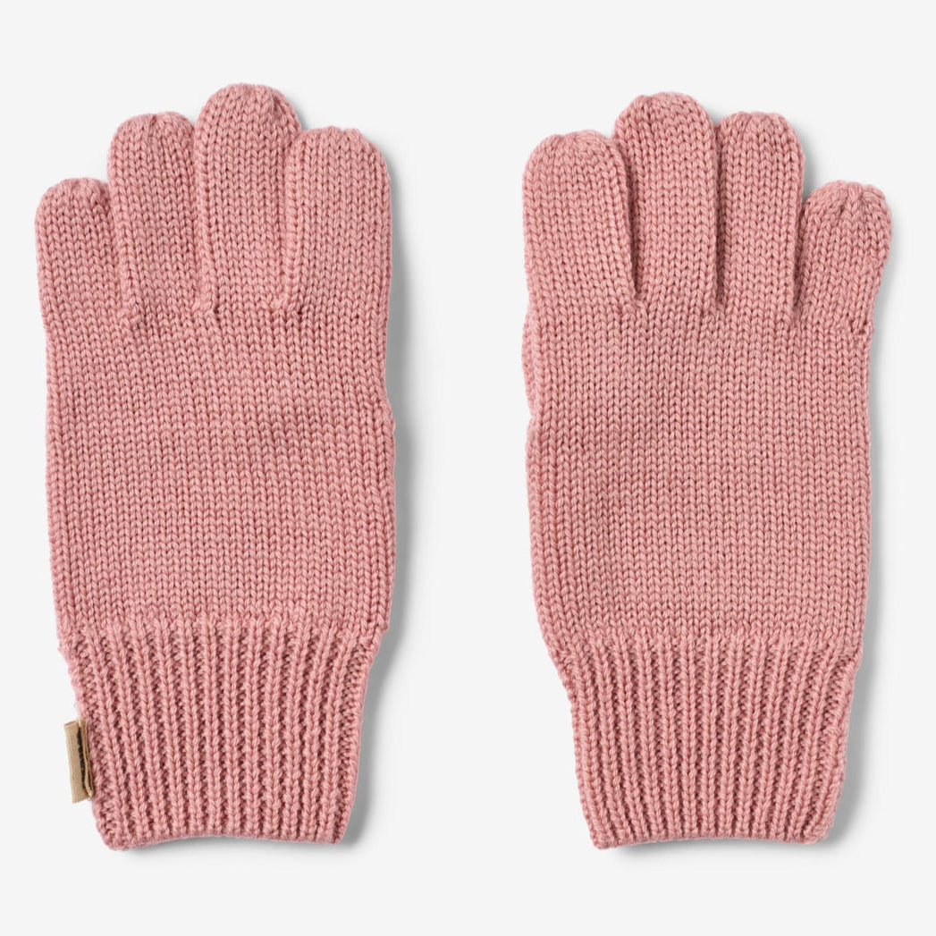 Wheat Clothing Bobbe Merino Wool Gloves - Rose