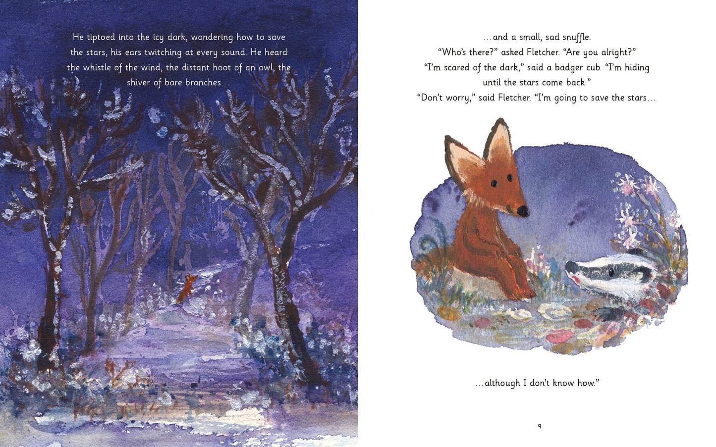 Graffeg Books Fletcher and the Stars - Julia Rawlinson, Tiphanie Beeke