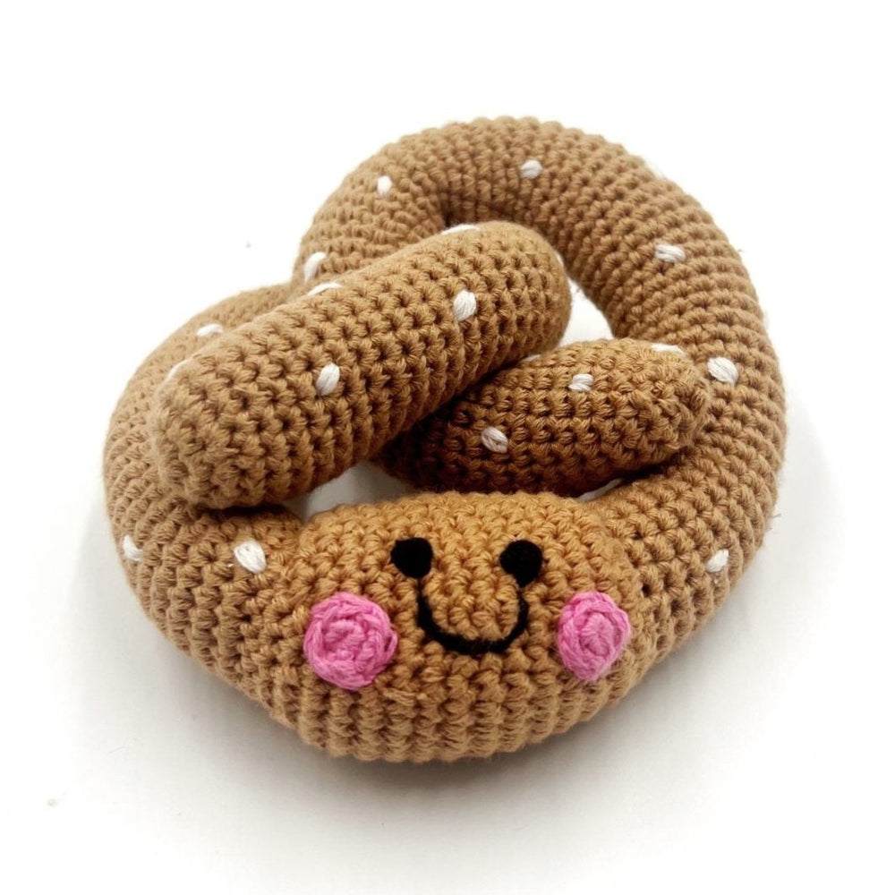 Pebblechild Pretzel Rattle