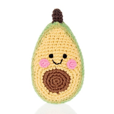 Pebblechild Avocado Rattle