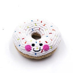 Doughnut Rattle | White Icing