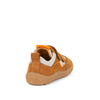 Froddo Barefoot Velcro Shoes - Pumpkin/Brown