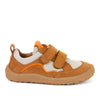 Froddo Barefoot Velcro Shoes - Pumpkin/Brown