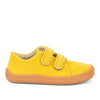 Froddo Barefoot Canvas Velcro Shoes - Yellow