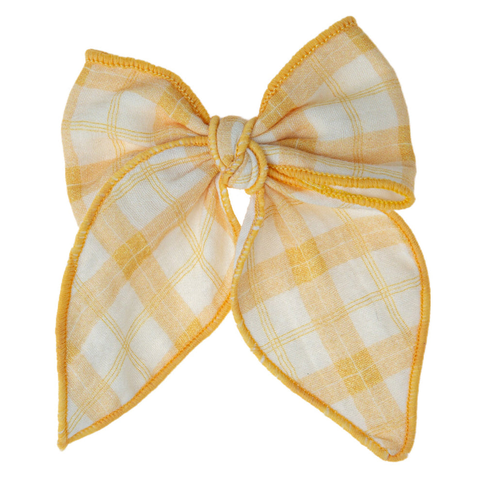 Fable Bow - Buckwheat Plaid